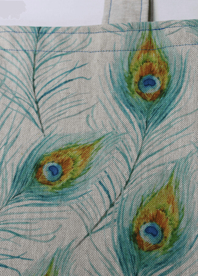 Peacock Shopping bag