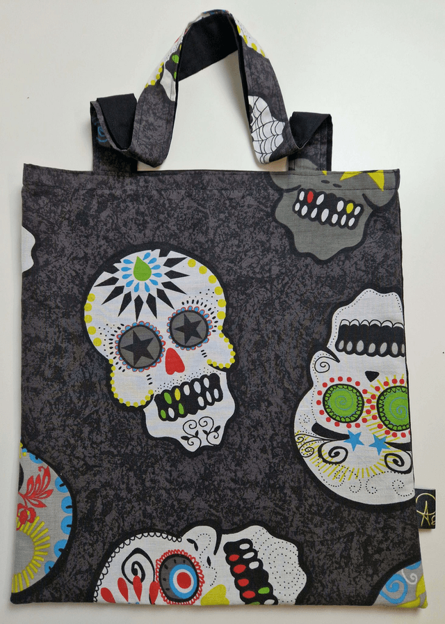 Angelika’s Skulls Shopping Bag