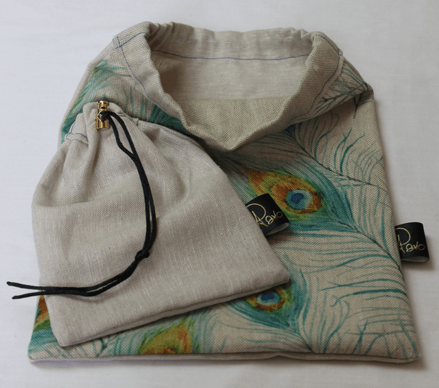 Peacock Pouches Set 1