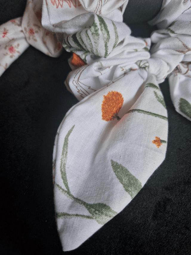 Meadow and Valentine's Day Scrunchies Set
