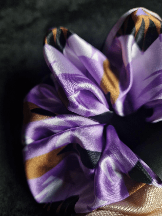 Violet&Pink Vibes Scrunchies Set 