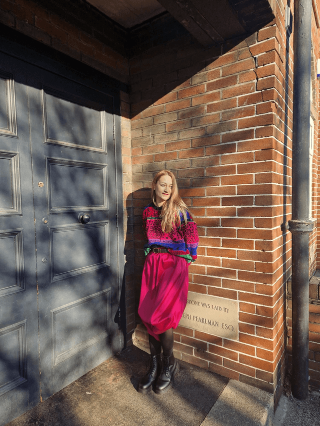 Magenta Harem Pants 100% Silk Dupion 