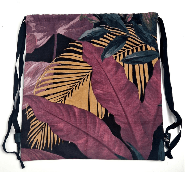 Purple Jungle Backpack 