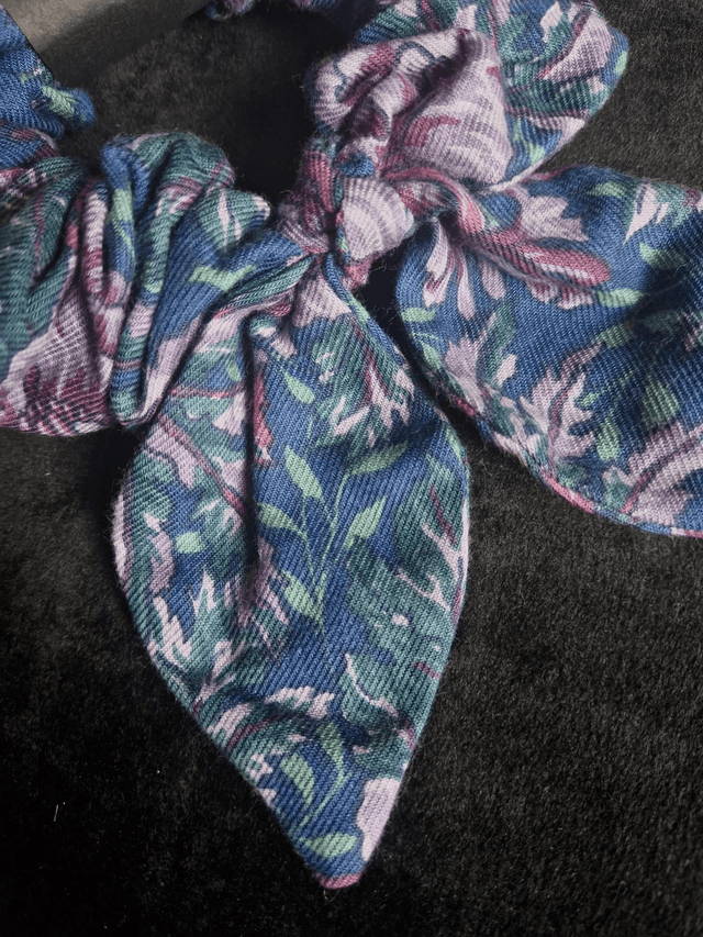 Purple Meadow Scrunchies Set
