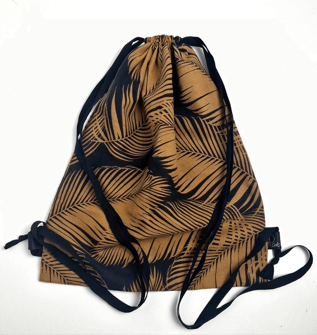 Gold Leaves Backpack
